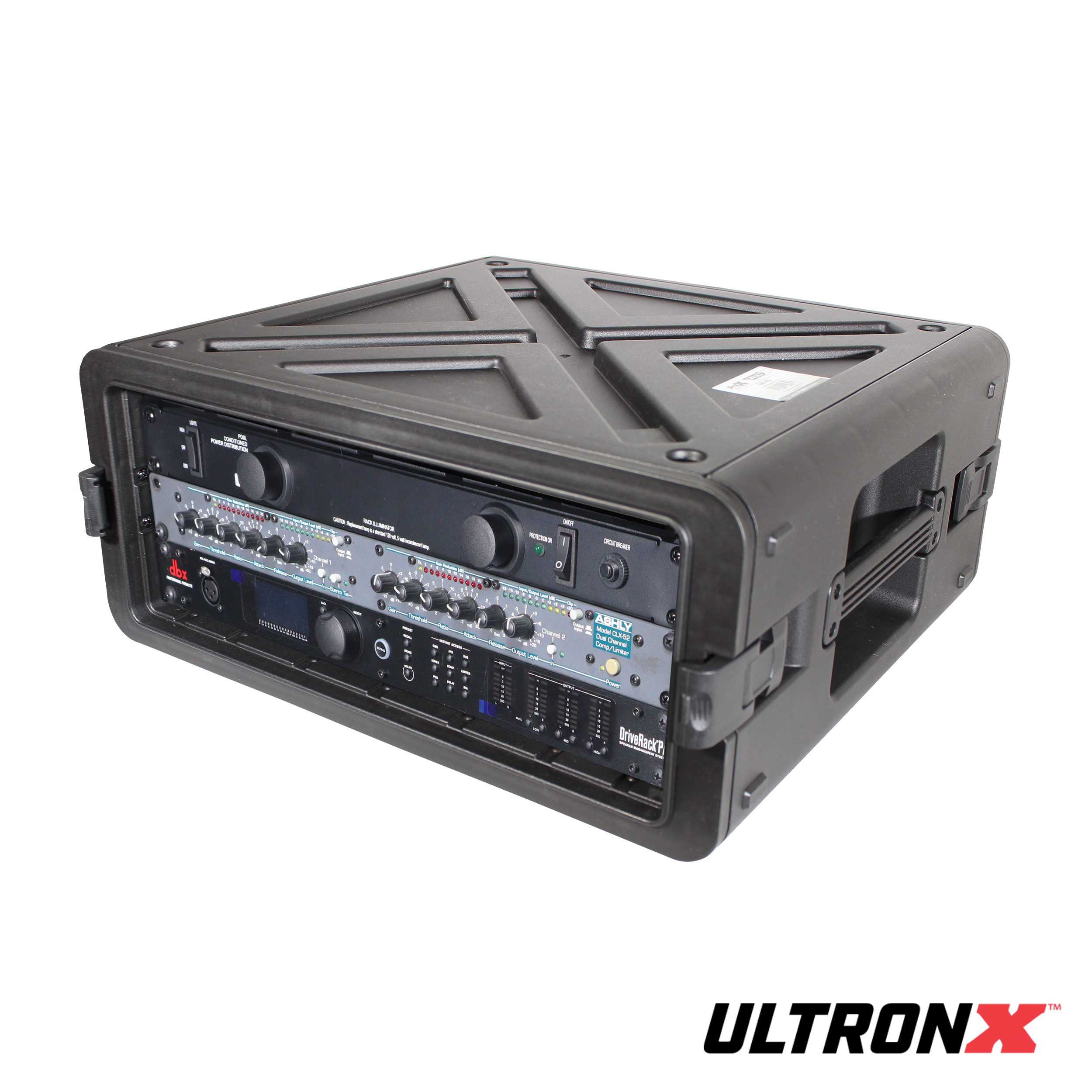 ProX XM-4U VaultX 4U Rack Air-tight, Water-sealed ABS Case