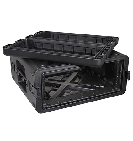 ProX XM-4U VaultX 4U Rack Air-tight, Water-sealed ABS Case