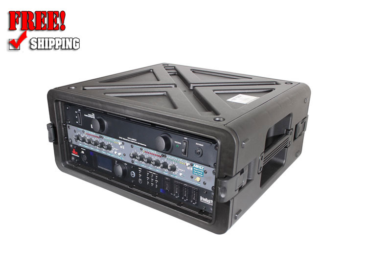 ProX XM-4U VaultX 4U Rack Air-tight, Water-sealed ABS Case