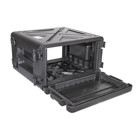 ProX XM-6U VaultX 6U Rack Air-tight, Water-sealed ABS Case