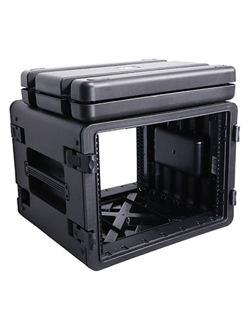 ProX XM-8U UltronX Watertight 8U Rack Space Molded Plastic Case