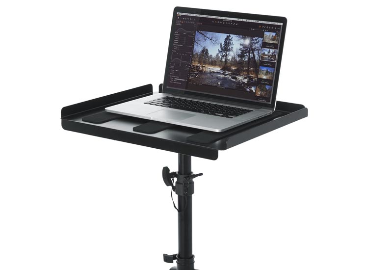 Gator Frameworks GFW-UTL-MEDIATRAY2 Heavy-Duty Adjustable Media Tray Stand