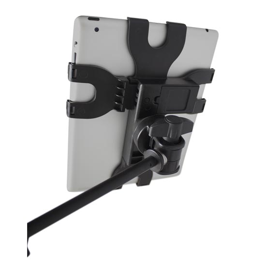 Gator Frameworks GFW-UTL-TBLTCLMP iPad Tablet Tray with Adjustable Clamp Mount