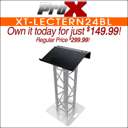 ProX XT-LECTERN24BL