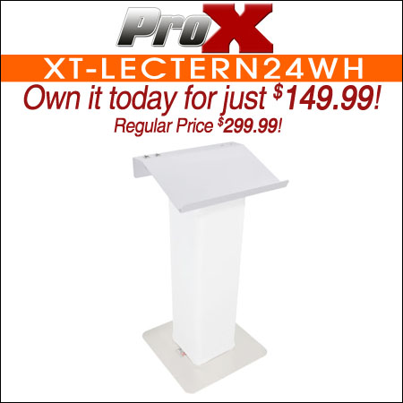 ProX XT-LECTERN24WH