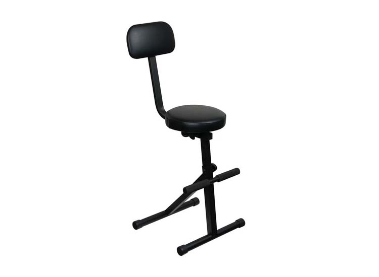 Odyssey DJCHAIR Black Height Adjustable Chair for DJ