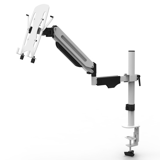 Odyssey LSCT01W Laptop Mount Arm Stand in White