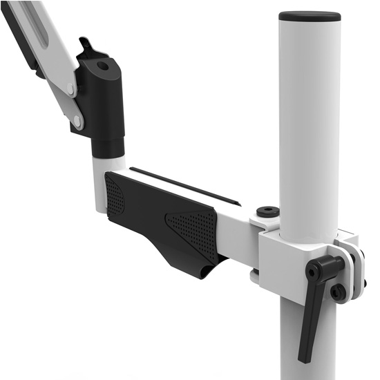 Odyssey LSCT01W Laptop Mount Arm Stand in White