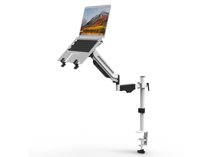 Odyssey LSCT01W Laptop Mount Arm Stand in White