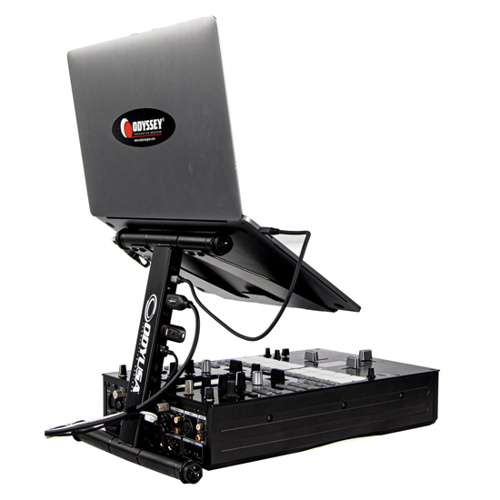 Odyssey LSTAND360PH Smart Laptop Stand with Media Hub