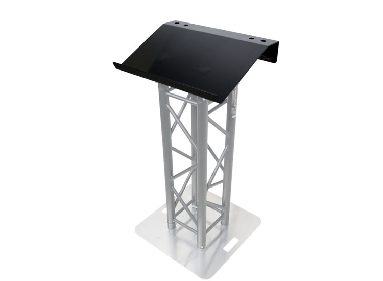 ProX XT-LECTERN24BL Truss Lectern 24" Black Powder Finish Aluminum Fits F34 w/ 4x Punched for D-Series Connectors