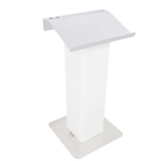 ProX XT-LECTERN24WH Truss Lectern 24" White Finish Aluminum Fits F34 w/ 4x Punched for D-Series Connectors