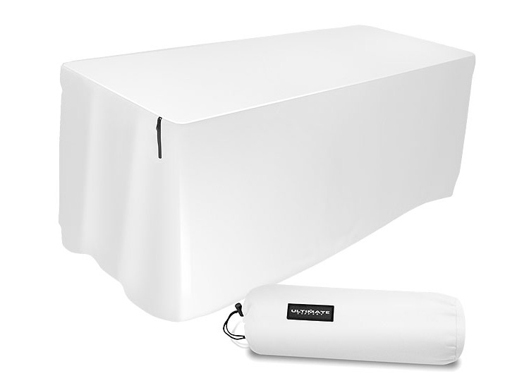 Ultimate Support 8 Ft. White Table Cover