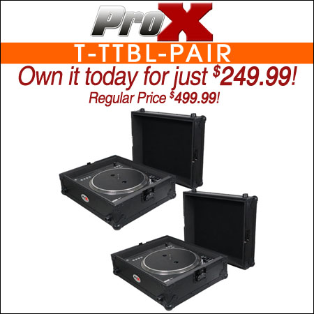 Prox T-TTBL Flight Case-Pair