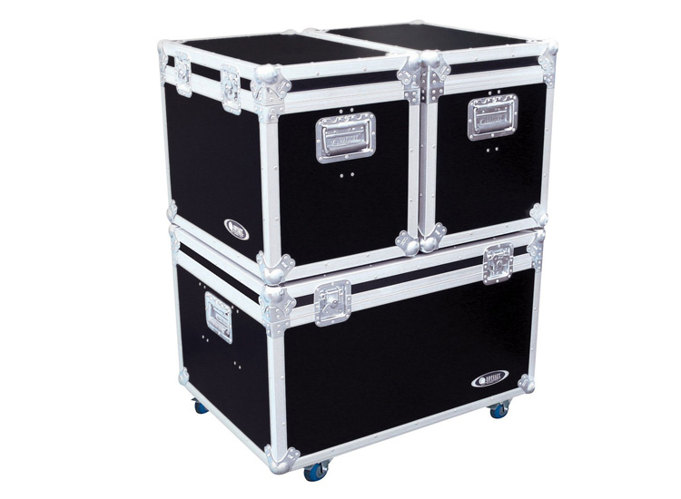 Odyssey FZTP090W Triple Utility Trunk Touring Flight Cases