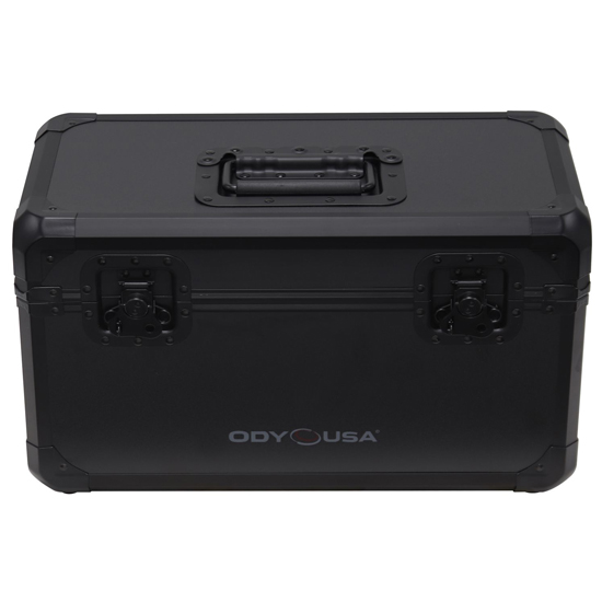 Odyssey K7120BL Black KROM Record/Utility Case for 120 7" Vinyl Records