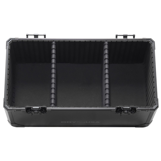 Odyssey K7120BL Black KROM Record/Utility Case for 120 7" Vinyl Records