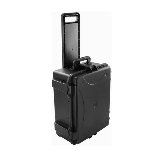 Odyssey VU191408HW 19.25" x 14.25" x 6.75" Bottom Interior with Pluck Foams Injection-Molded Trolley Utility Case