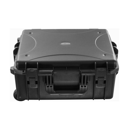 Odyssey VU191408HW 19.25" x 14.25" x 6.75" Bottom Interior with Pluck Foams Injection-Molded Trolley Utility Case