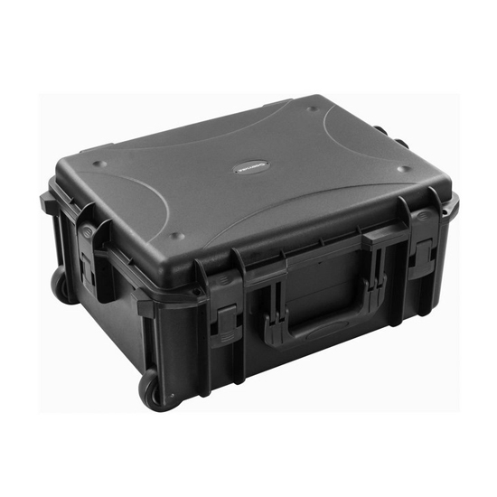 Odyssey VU191408HW 19.25" x 14.25" x 6.75" Bottom Interior with Pluck Foams Injection-Molded Trolley Utility Case