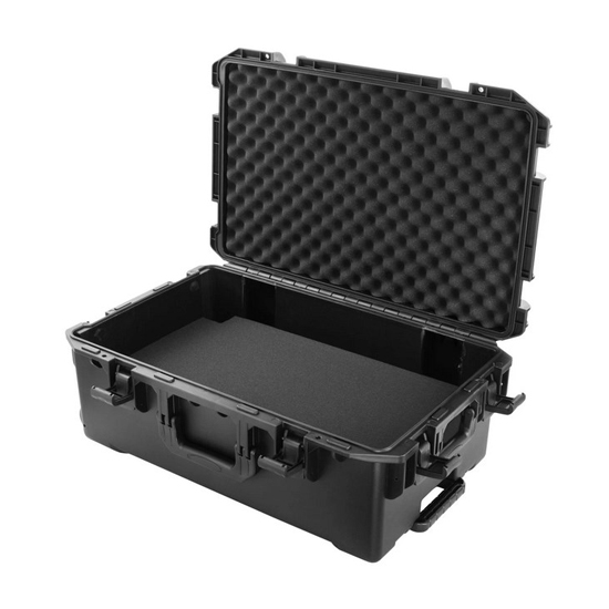 Odyssey VU251509HW 25.5" x 15.75" x 9" Bottom Interior with Pluck Foams Injection-Molded Trolley Utility Case