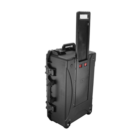 Odyssey VU251509HW 25.5" x 15.75" x 9" Bottom Interior with Pluck Foams Injection-Molded Trolley Utility Case