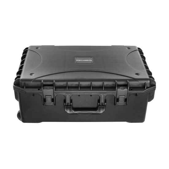 Odyssey VU251511HW 25.5" x 15.75" x 11.25" Bottom Interior with Pluck Foams Injection-Molded Trolley Utility Case