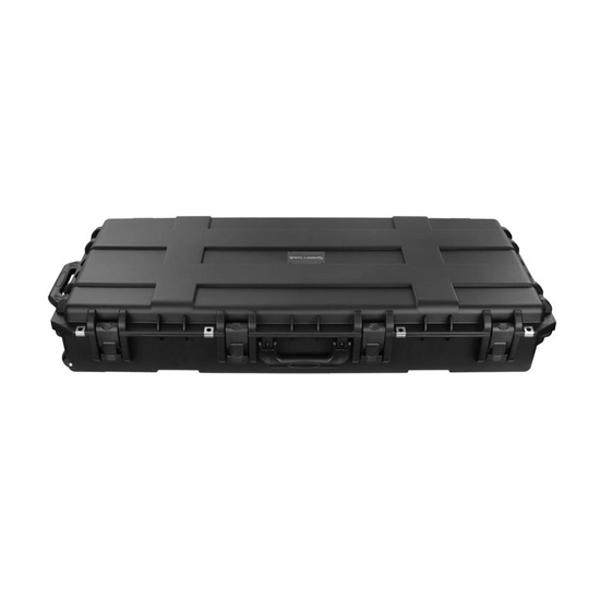 Odyssey VU441707W 44" x 17.75" x 7" Bottom Interior Injection-Molded Utility Case with Wheels