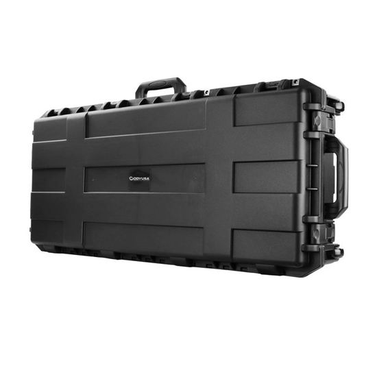 Odyssey VU441707W 44" x 17.75" x 7" Bottom Interior Injection-Molded Utility Case with Wheels