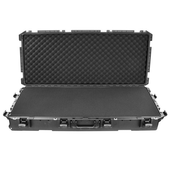 Odyssey VU441707W 44" x 17.75" x 7" Bottom Interior Injection-Molded Utility Case with Wheels