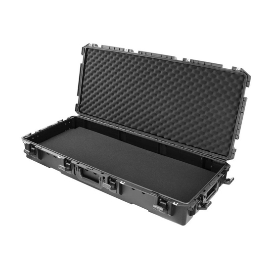 Odyssey VU441707W 44" x 17.75" x 7" Bottom Interior Injection-Molded Utility Case with Wheels