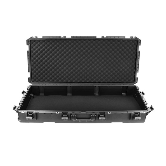 Odyssey VU441707W 44" x 17.75" x 7" Bottom Interior Injection-Molded Utility Case with Wheels