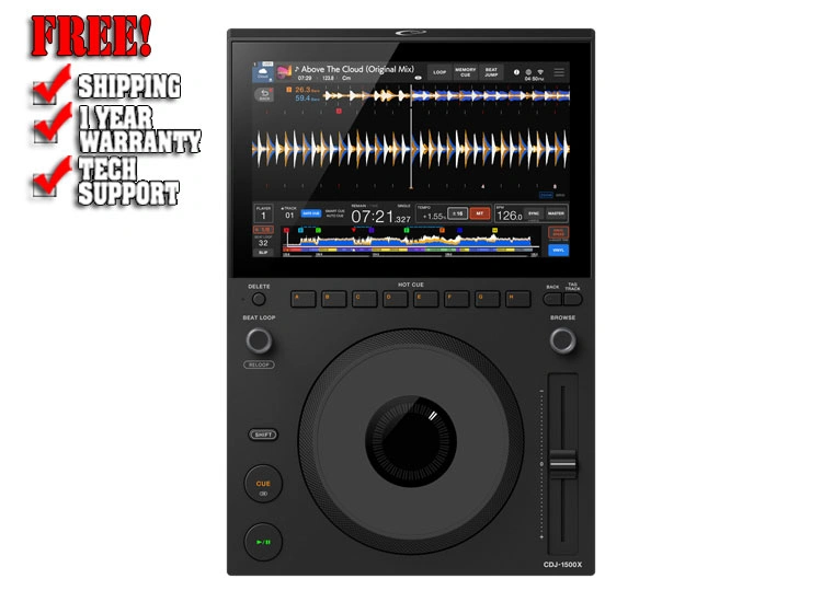 AlphaTheta CDJ-1500X Professional DJ Multi Player