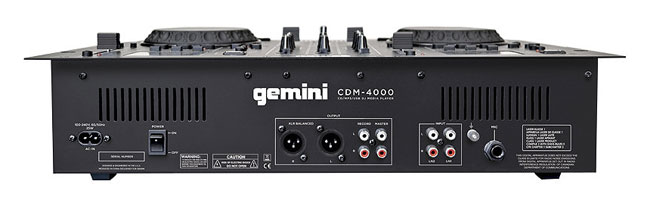 Gemini CDM-4000 | Gemini DJ CD Players | 123DJ.com | Chicago DJ Equipment