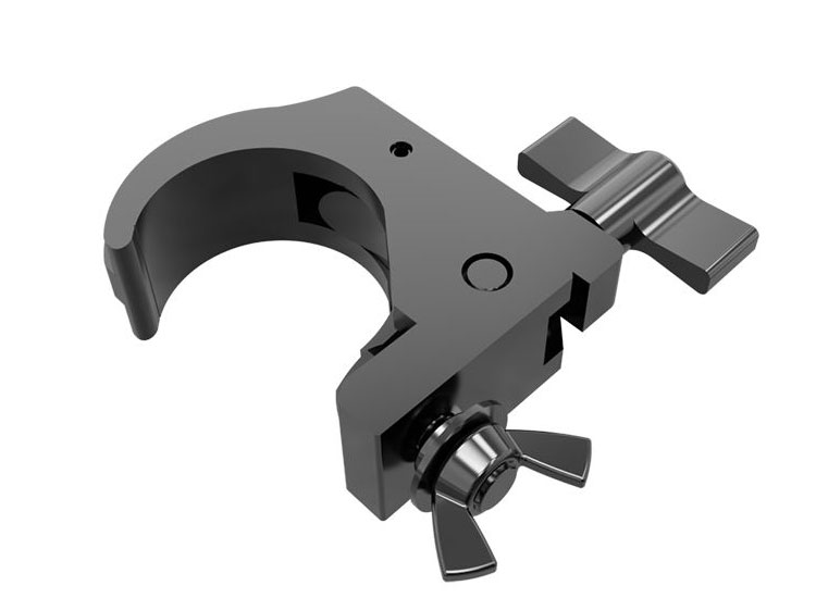 Crochet American DJ BABY-CLAMP - Pour Structures Truss De 20 à 50 Mm - Charge Max 5 Kg - Noir