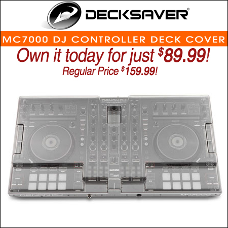 Decksaver MC7000 DJ Controller Deck Cover