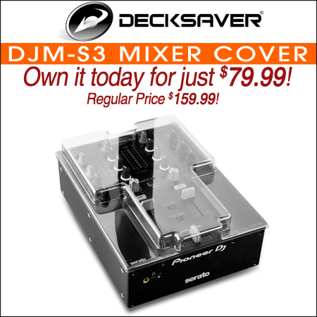 Decksaver DJM-S3 Mixer Cover