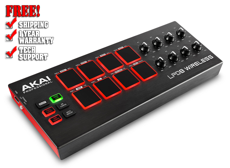 Akai LPD8 Wireless