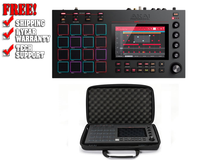 Akai MPC Live + Magma MGA48006 Case Bundle