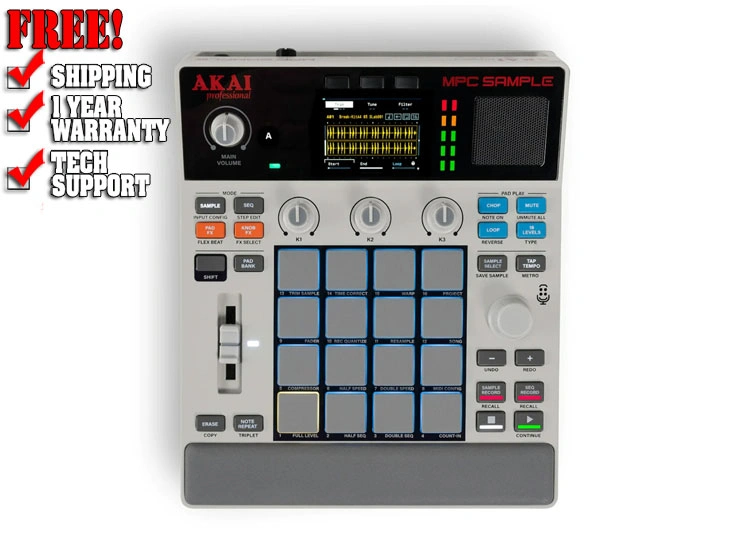 Akai MPC Sample Compact Music Production Controller