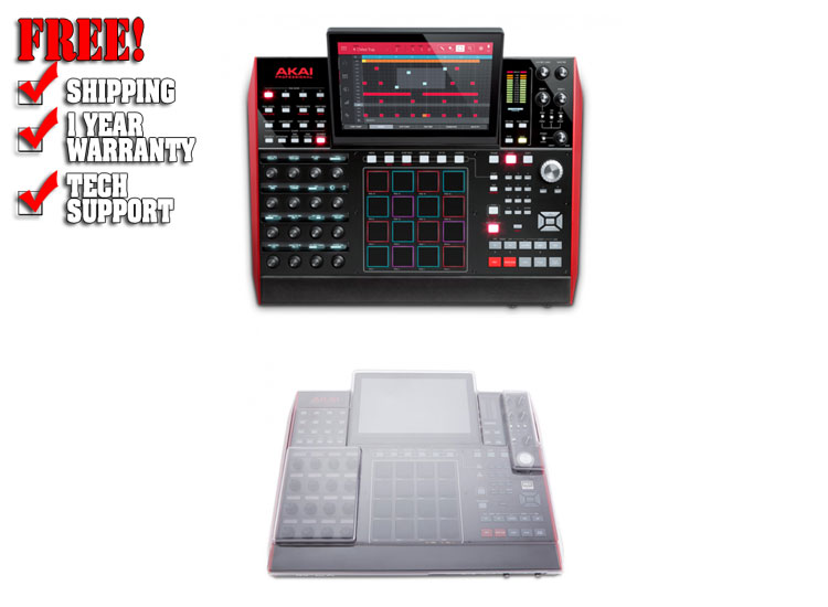 Akai MPC X + Decksaver DS-PC-MPCX Cover Bundle