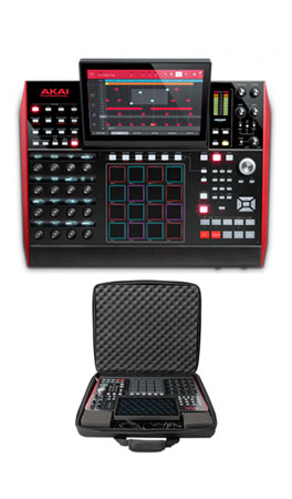 Akai MPC X + Magma MGA48014 Case Bundle