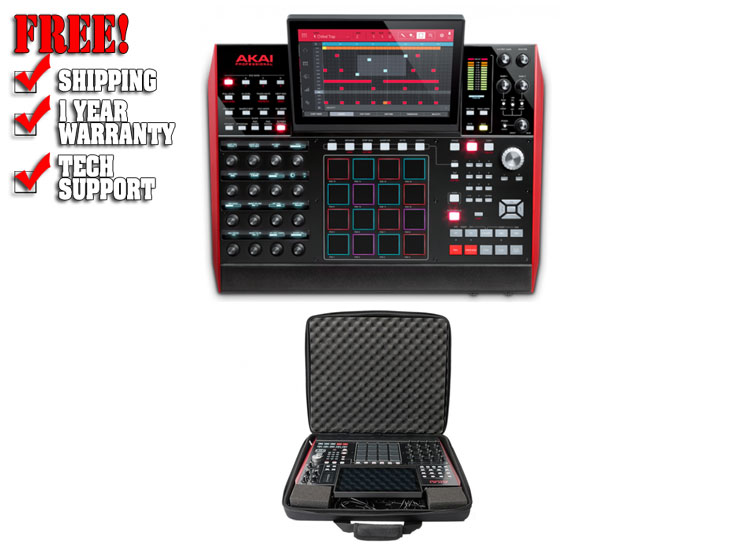 Akai MPC X + Magma MGA48014 Case Bundle