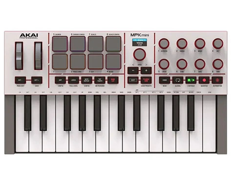 Akai MPK Mini IV Compact MIDI Keyboard Controller