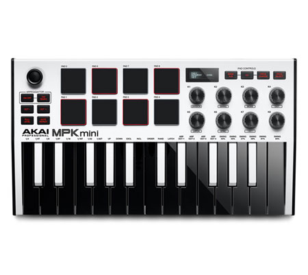 Akai MPK Mini MK3 White Special Edition