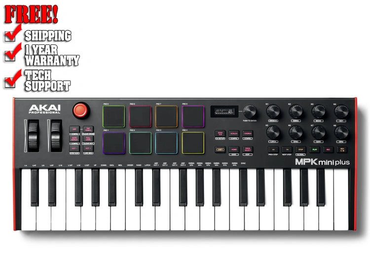 Akai MPK Mini Plus USB MIDI Keyboard Controller
