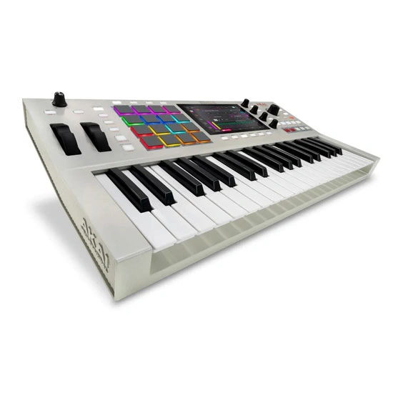 Akai Professional MPC One G2 Complete Standalone Music Production System Front Perspective