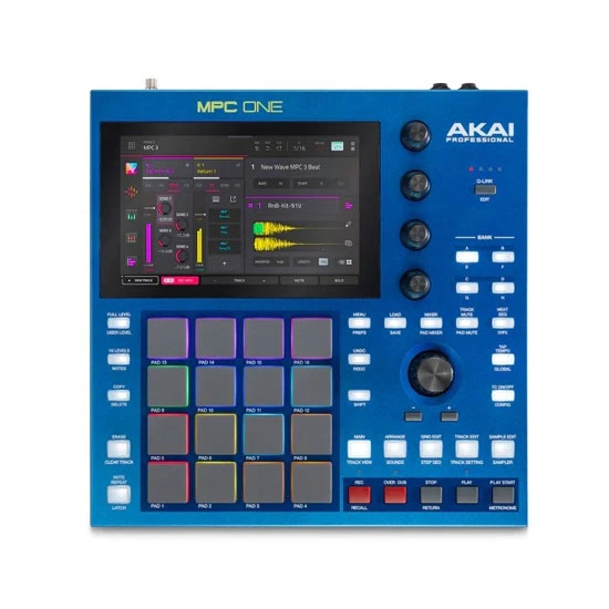 Akai Professional MPC One G2 Standalone Sampler & Sequencer Front Control Surface with RGB Performance Pads