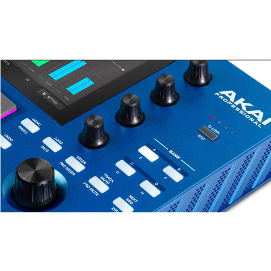 Akai Professional MPC One G2 Standalone Music Production Workstation Left Side Profile