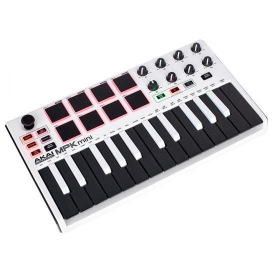 Akai Professional MPK MINI MK2 WHITE SE, DJ Equipment